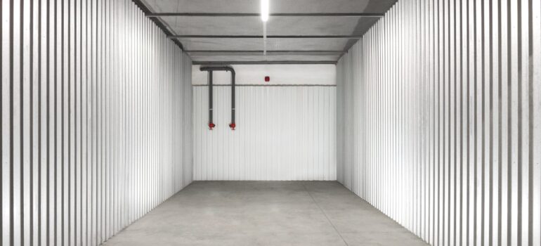 an empty storage container as an option when choosing a long-term storage unit in Alexandria