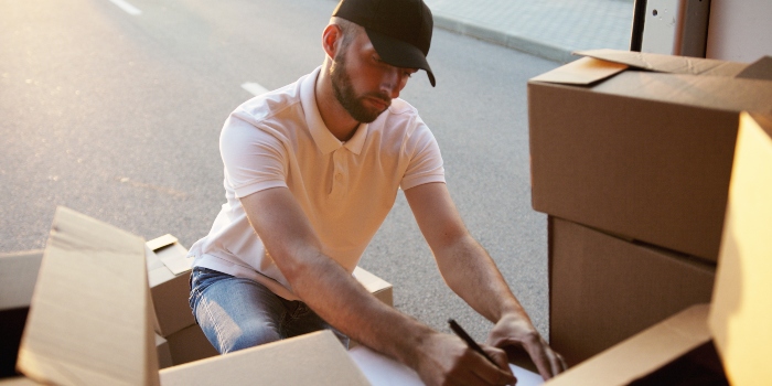 A mover doing an inventory, will help you recognize a moving review.