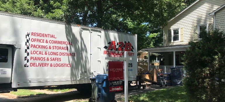 A2B moving truck