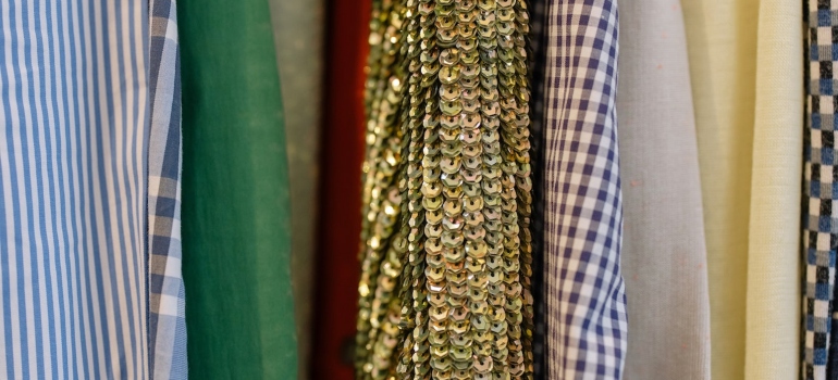 Before storing vintage clothes, ask a fabric expert how to clean different types of fabrics.