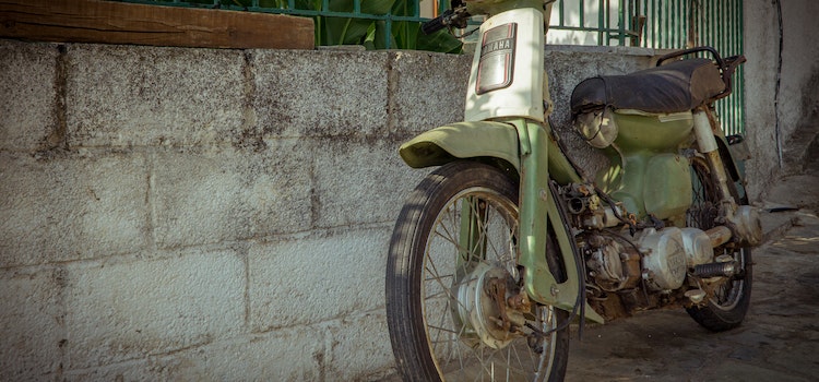 An old bike.