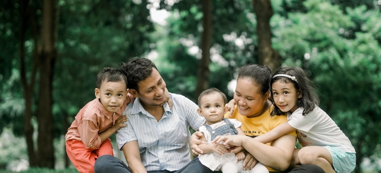 Picture of a family 