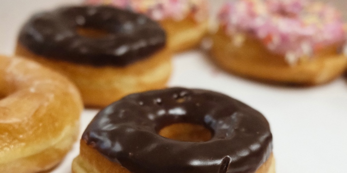 donuts on a table