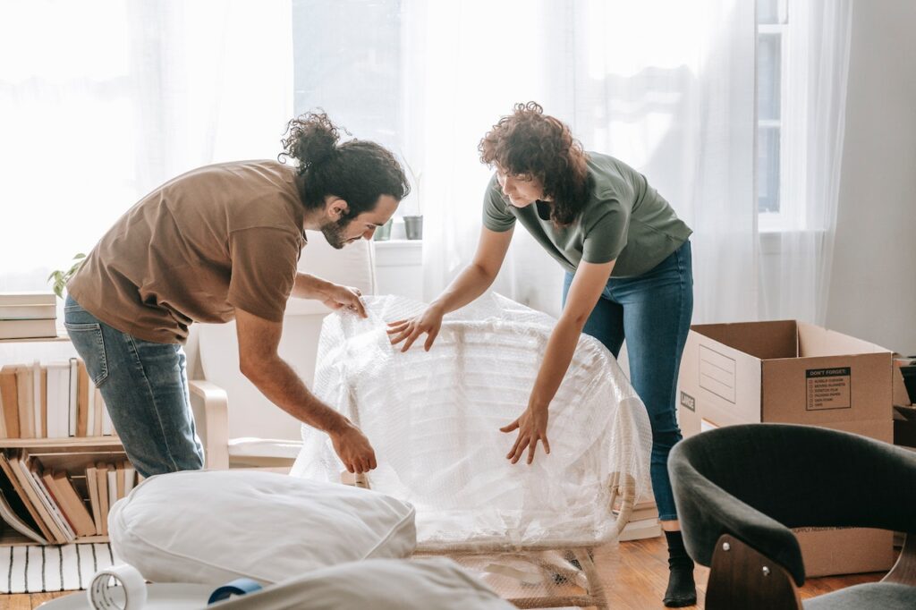 a couple trying to stage your home for a quick sale