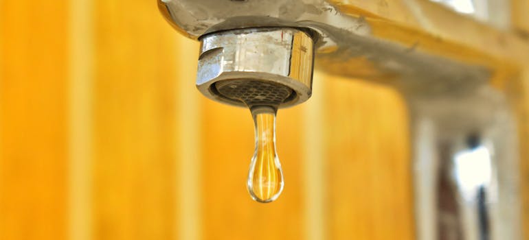 a leaky faucet which can be one of the reasons why your Maryland home isn't selling