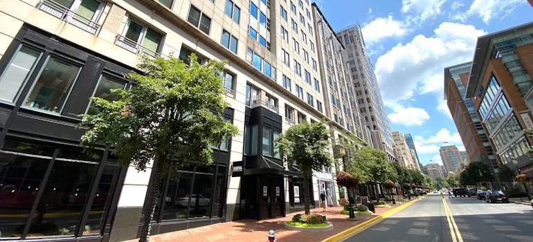 downtown area of Reston