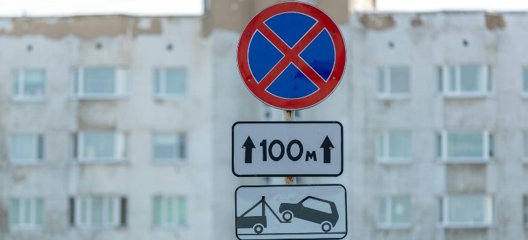 no parking sign