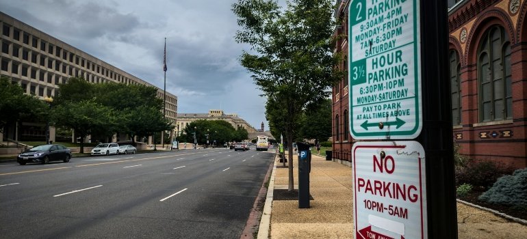 Road in Washington DC