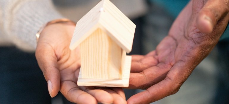 a small model of a house