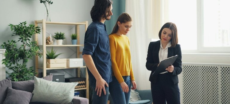 young couple buying a home in Virginia