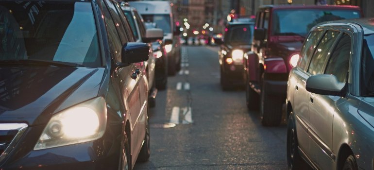 Landscape Photography of Cars