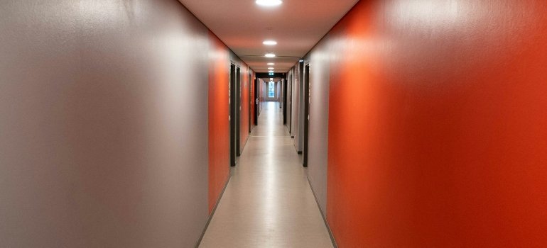 Tight hallway
