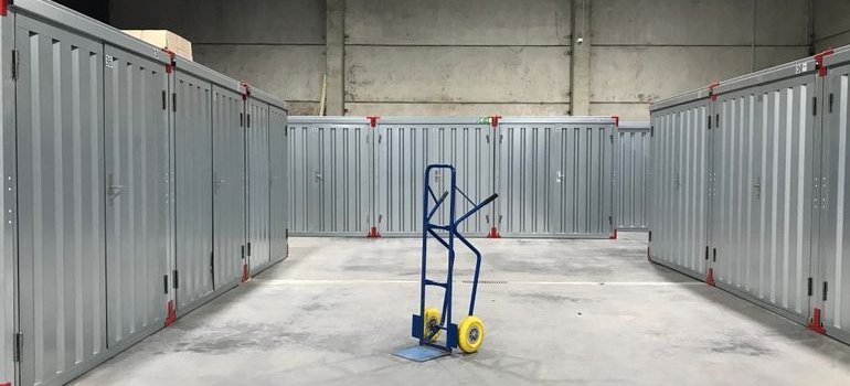 Storage units.